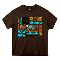 Chocolate Brown maw maw Heavy Core Tee - AdoDesignShop