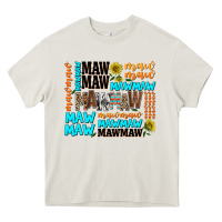 Cream maw maw Heavy Core Tee - AdoDesignShop