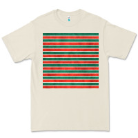 Bone christmas stripes seamless pattern Premium Tee - BundleAndBundleShop