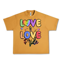 Peanut Butter love is love pride Urban Heavy Tee - MaliasSmallBusiness