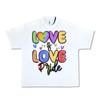 White love is love pride Urban Heavy Tee - MaliasSmallBusiness