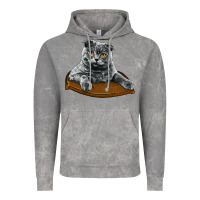 Cloud Rock Scottish Fold Vintage Hoodie - LillyAllenDesigns