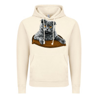 Vintage Artic Scottish Fold Vintage Hoodie - LillyAllenDesigns