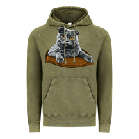Vintage Olive Scottish Fold Vintage Hoodie - LillyAllenDesigns