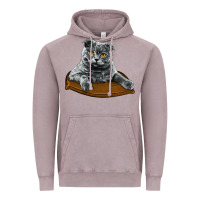 Vintage Zinc Scottish Fold Vintage Hoodie - LillyAllenDesigns