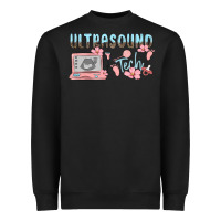 Black ultrasound tech Heavyweight Sweatshirt - MaliasSmallBusiness