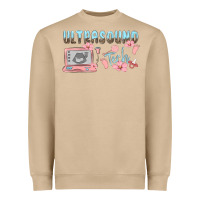 Mushroom ultrasound tech Heavyweight Sweatshirt - MaliasSmallBusiness