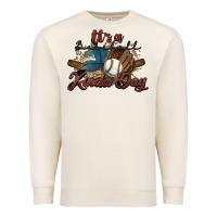 Sandshell It's a Baseball kinda day Premium Sweatshirt - HowdyJamesFarm
