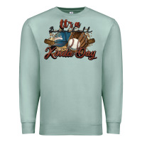 Seafoam It's a Baseball kinda day Premium Sweatshirt - HowdyJamesFarm