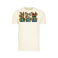 Vintage Arctic western bunny Vintage Tee - MaliasSmallBusiness