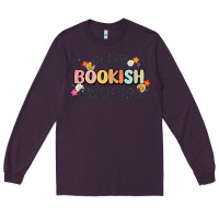 Plum in my bookish girlie era Long Sleeve Tee - MaliasSmallBusiness