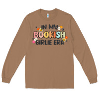 Toasted Coconut in my bookish girlie era Long Sleeve Tee - MaliasSmallBusiness