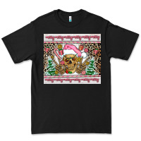 Black pink skeleton  christmas Premium Tee - AdoDesignShop