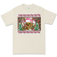 Bone pink skeleton  christmas Premium Tee - AdoDesignShop