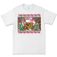 White pink skeleton  christmas Premium Tee - AdoDesignShop