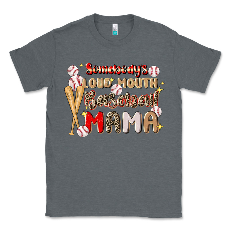 Somebody's Loud Mouth Baseball Classic Tee by JahusDesignShop | Teevron
