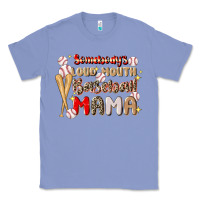 Colony Blue somebody's loud mouth baseball Classic Tee - JahusDesignShop
