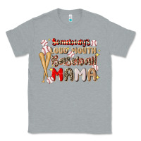 Heather Grey somebody's loud mouth baseball Classic Tee - JahusDesignShop