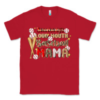 Red somebody's loud mouth baseball Classic Tee - JahusDesignShop