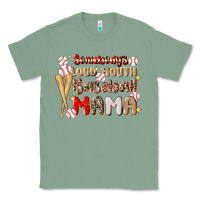 Sage somebody's loud mouth baseball Classic Tee - JahusDesignShop