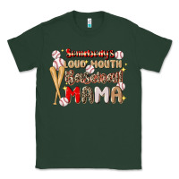 Sports Green somebody's loud mouth baseball Classic Tee - JahusDesignShop