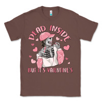 Chestnut dead inside but it's valentine's Classic Tee - MaliasSmallBusiness