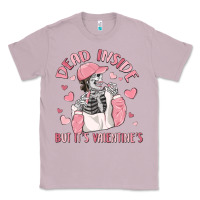 Lilac dead inside but it's valentine's Classic Tee - MaliasSmallBusiness