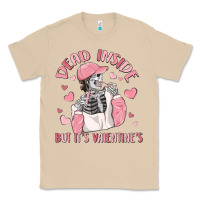Mushroom dead inside but it's valentine's Classic Tee - MaliasSmallBusiness