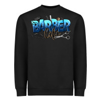 Black barber life Heavyweight Sweatshirt - NancyCooperArtShop