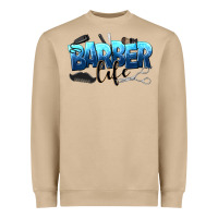 Barber Life Heavyweight Sweatshirt | Teevron