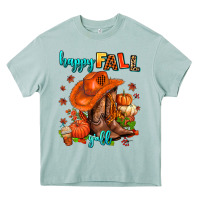 Arona happy fall y'all  cowgirl Heavy Core Tee - AdoDesignShop