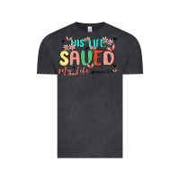 Vintage Black his life saved my life Vintage Tee - MaliasSmallBusiness