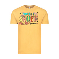 Vintage Mustard his life saved my life Vintage Tee - MaliasSmallBusiness