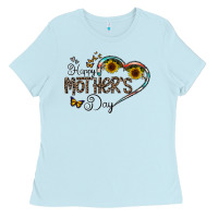 Baby Blue happy mother's day Ladies Tee - CowhideDigitalArt