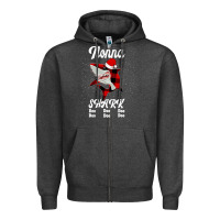 Charcoal Heather Nonna Shark Doo Doo Zipper Hoodie - Bettercallsaul