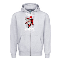 Heather Grey Nonna Shark Doo Doo Zipper Hoodie - Bettercallsaul