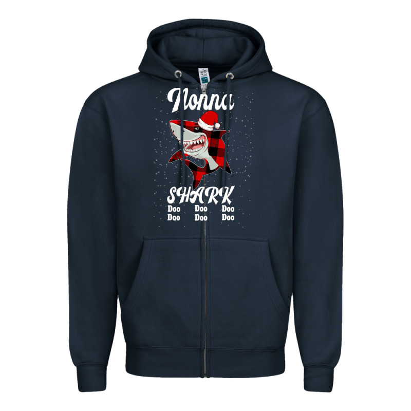 Nonna Shark Doo Doo Zipper Hoodie by Bettercallsaul | Teevron