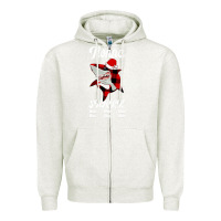 Oatmeal Heather Nonna Shark Doo Doo Zipper Hoodie - Bettercallsaul