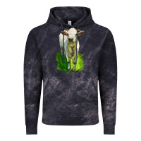 Cloud Black Charolais Heifer Vintage Hoodie - LillyAllenDesigns