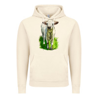 Vintage Artic Charolais Heifer Vintage Hoodie - LillyAllenDesigns