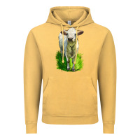 Charolais Heifer Vintage Hoodie | Teevron