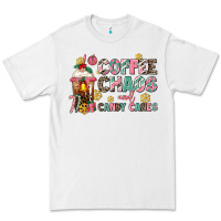 White coffee chaos and candy canes Premium Tee - AdoDesignShop