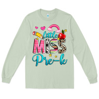 Matcha little miss pre k Long Sleeve Tee - NancyCooperArtShop