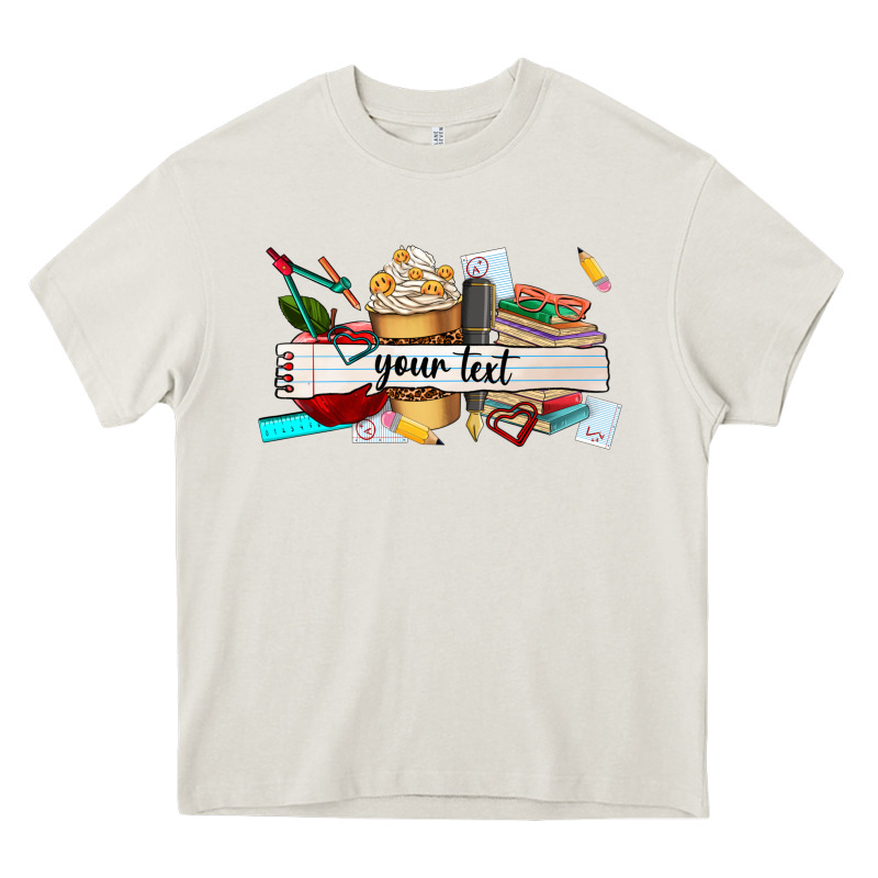 Costomized Teachers Name Heavy Core Tee by AdoDesignShop | Teevron