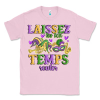 Bubblegum Pink laissez les bon temps rouler Classic Tee - MaliasSmallBusiness