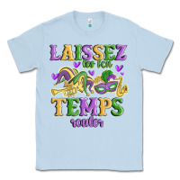 Dusty Blue laissez les bon temps rouler Classic Tee - MaliasSmallBusiness