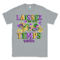 Heather Grey laissez les bon temps rouler Classic Tee - MaliasSmallBusiness