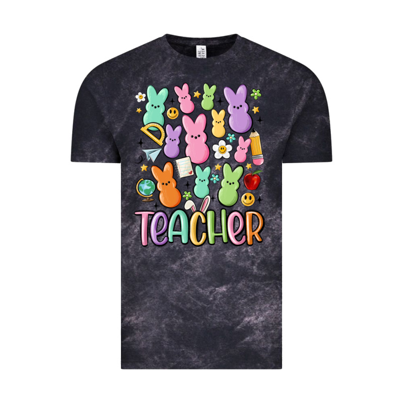 Teacher Bunny's Vintage Tee by MaliasSmallBusiness | Teevron