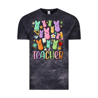 Cloud Black teacher bunny's Vintage Tee - MaliasSmallBusiness
