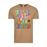 Vintage Coffee teacher bunny's Vintage Tee - MaliasSmallBusiness